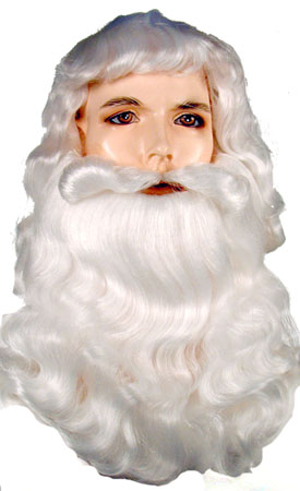 Bargain Santa Claus Wig & Beard Set