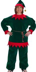 Santa's Velvet Elf Costume