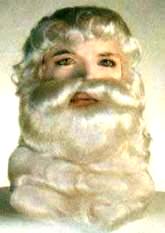 Santa Claus Wig & Beard Deluxe Set