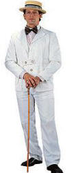 White Norfolk Suit Circa 1870's to 1900's