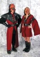 Star Trek Klingon Costume Male Galactic Warrior Costume