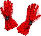 Red Spider Web Gloves
