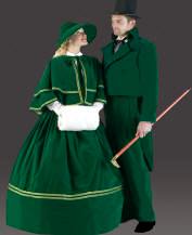 Charles Dickens Tailsuit Costume Charles Dickens Caroler Woman