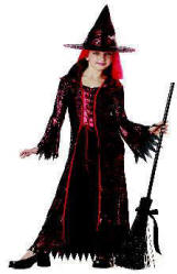 Child Devil Witch Costume