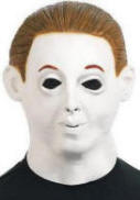 Michael Myers Molded Mask with Hair