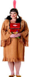 Native American Indian Costume Running Brook Plus Size