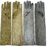 Metallic Gloves - 9"
