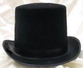 Black Top Hat - Felt 