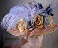 Antique Victorian Touring Hat
