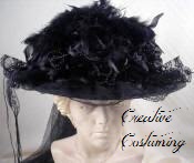 Victorian Touring Hat