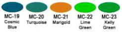Ben Nye MagiColor Creme Pencils Color Chart