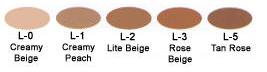 Ben Nye Cream Foundation Lite (L) Series