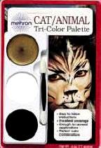 Mehron Tri Color Cat Makeup Palette