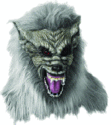 Werewolf mask  - grey