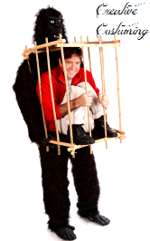 Get Me Outta Here Gorilla & Cage Costume Kit