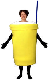 Milk Shake Mascot Costume