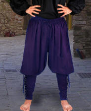 Captain Cottuy Medieval Pants - Rayon