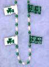 St. Patrick's Day Kiss Me I'm Irish Necklace