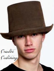 Steampunk Leatherlike Top Hat