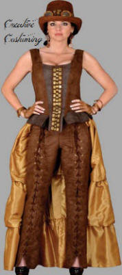 Steampunk Woman Costume