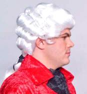Colonial Wigs Powdered Wig