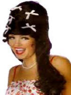 Miss Beehive Wig 1960's Wig