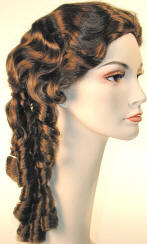 Southern Belle Wig Ms. Scarlett Wig with skin top
