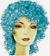 Discount Long Curly Clown Wig