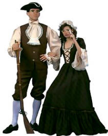 John Adams Costume Colonial Man Costume Abigail Adams Costume