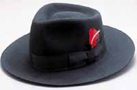 Gangster Hat Wool Felt 
