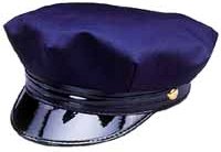 Police or Chauffer Cap - Cotton
