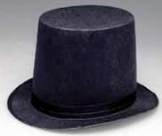 Permafelt Lincoln Stovepipe Top Hat 