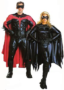 Collectors' Robin and Collectors' Batgirl Costume 1997 Movie