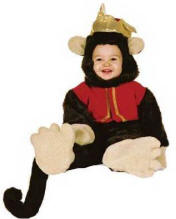 Child Organ Grinder's Monkey Costume