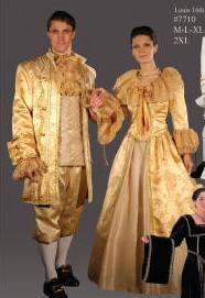  Amadeus Louis XVI Colonial Regency Costume (Large) : Clothing,  Shoes & Jewelry