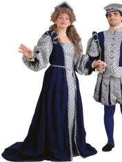 Medieval Queen Costumes,Renaissance Clothing,King,Princess,Medieval ...